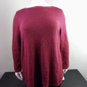 2/$25 Women's Plus Size 2X Karen Scott Long-Sleeve Sweater